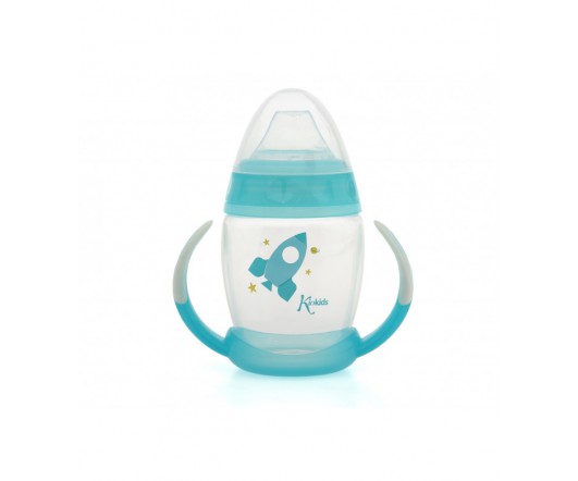 Taza aprendizaje 270ml Azul Step 1 Kiokids