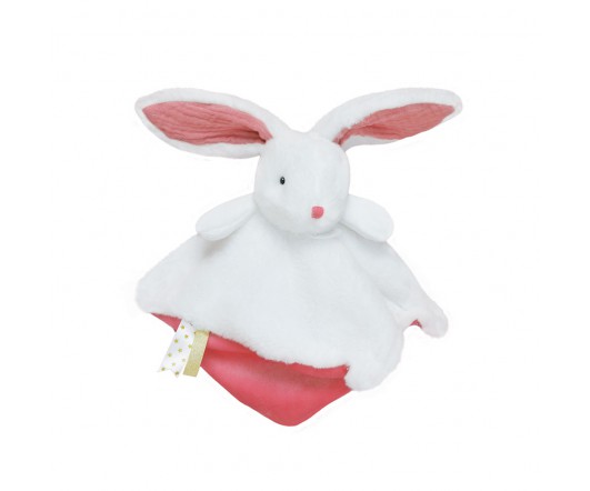 Doudou Lapin "Rose litch" 23 cm