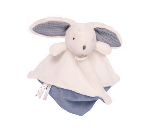 Doudou Lapin "Bleu Céleste" 23 cm