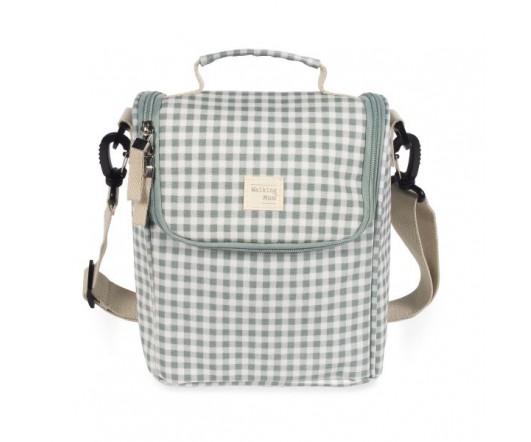 Bolsa Térmica I Love Vichy Verde Walking Mum