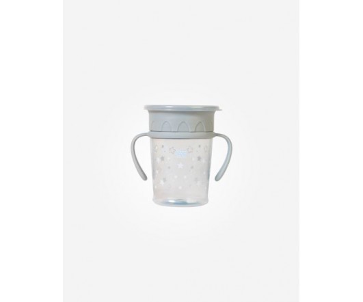 Vaso Antigoteo 360º Amazing Cup Gris Saro