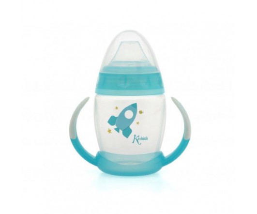 Taza de aprendizaje Azul 270ML Kiokids