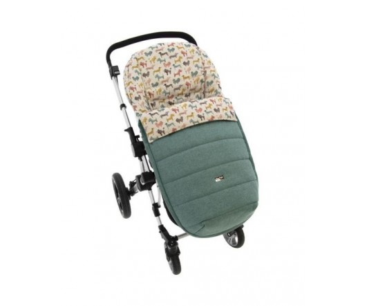 Saco silla universal Laika verde Rosy Fuentes