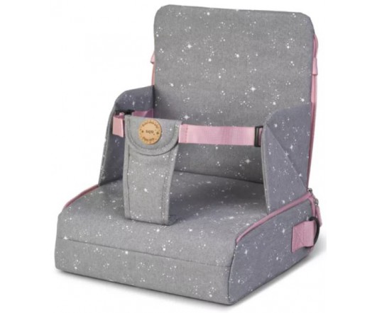 Trona Portable Gris / Rosa Saro