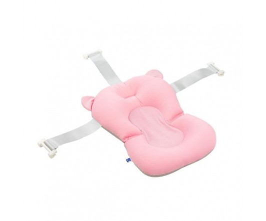 Soporte de baño suave Bear pink