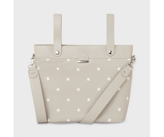 Bolso maternidad panera estrellas Topo