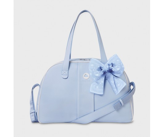 Bolso maternidad lazo Baby blue