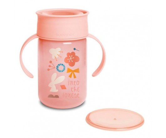 Vaso 360º +12M 340ML Forest Rose