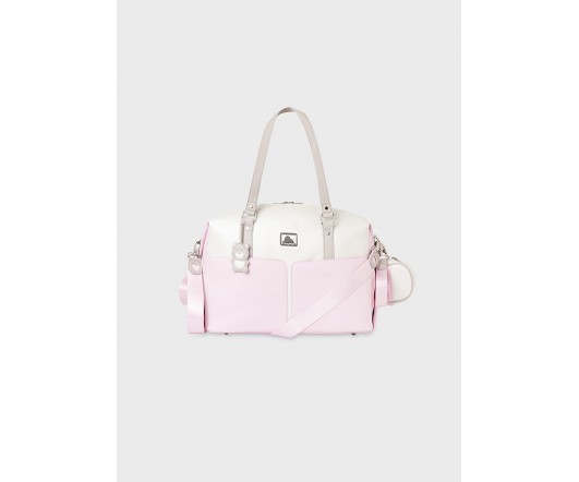 Bolso combinado Rosa baby 1